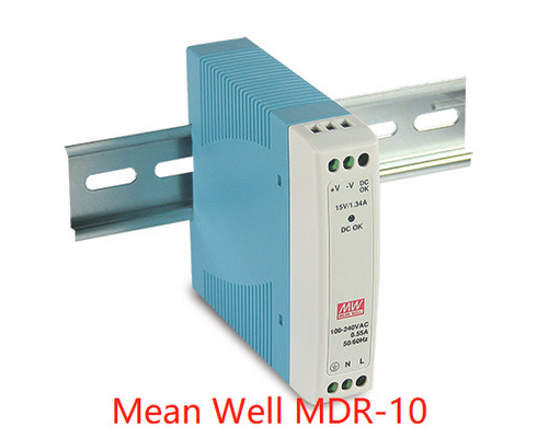 منبع تغذیه Mean Well MDR-10-5 Din Rail 24vdc MDR-20 MDR-40 MDR-60