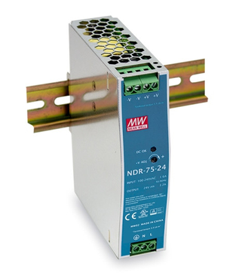 منبع تغذیه ریلی متوسط ​​چاه 75 واتی NDR-75 NDR-120 NDR-240