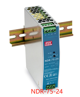 منبع تغذیه ریلی متوسط ​​چاه 75 واتی NDR-75 NDR-120 NDR-240
