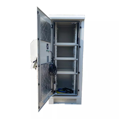 2.1M کابینت مخابراتی در فضای باز دو جداره 42U شبکه کابینت DC48V