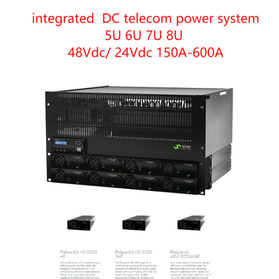 سیستم قدرت مخابراتی 48vdc 24vdc سیستم یکپارچه DC 150A-600A