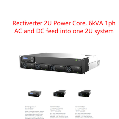یکسو کننده 2U 19 اینچ 6kva 1 فاز سیستم برق مخابرات eltek (CTOR0402.xxx)
