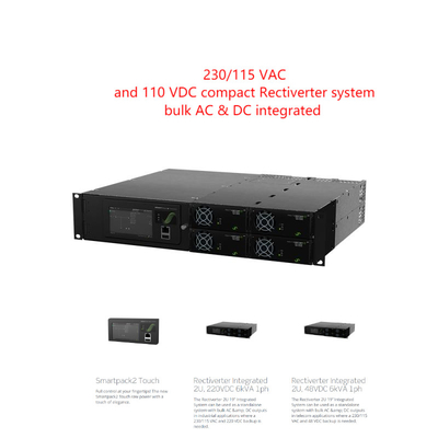 یکسوساز مخابراتی انبوه AC Dc سیستم جاسازی شده 19 اینچی یکپارچه ( شماره قطعه: CIOR0402.xxx)