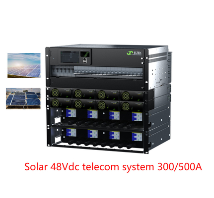 کابینت اصلاح کننده 7U 4G Eltek - منبع برق درجه صنعتی برای ایستگاه پایه رادیویی مخابراتی