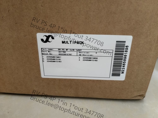 الکتک اصلی رکتيوورتر استیک قدرت RV PS 4P 1 * در 1 * خارج 19 اینچ قفسه برای 241123.102 4 رکتيوورتر 347708
