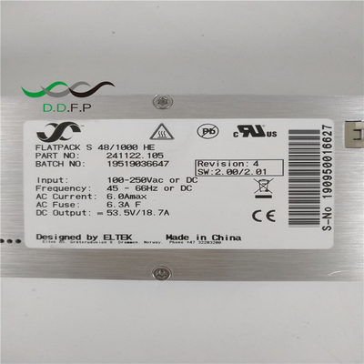 Eltek Flatpack S 48/1000 HE 48V 1000W P/N 241122.105 برای CTOS0301.XXX