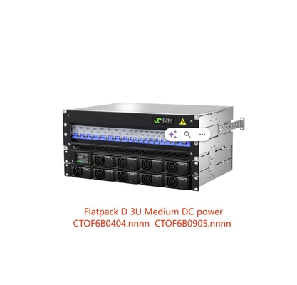 Eltek Flatpack D 3U 48Vdc 15KW توزیع برق متوسط DC برای راه حل های انعطاف پذیر برق DC CTOF6B0404.Nnnn