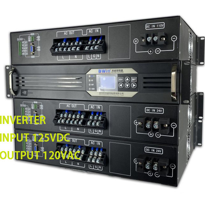 موج سینوس خالص DC به AC اینورتر Dc 125v تا 120v 1kva 800w