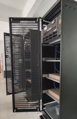 IP20 سفارشی ساخته شده 1000A 2000A 3000A نیروگاه بزرگ 3 فاز 380Vac 48Vdc سیستم برق مخابراتی داخلی با Flatpack2 48/3000HE ماژول کابینت FPC