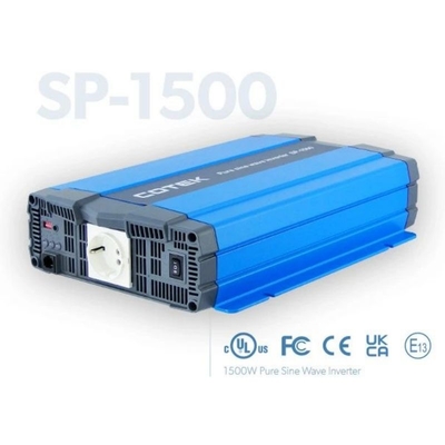 Cotek 1500W قدرت اینورتر خالص Sine Wave Inverter سری SP SP-1500