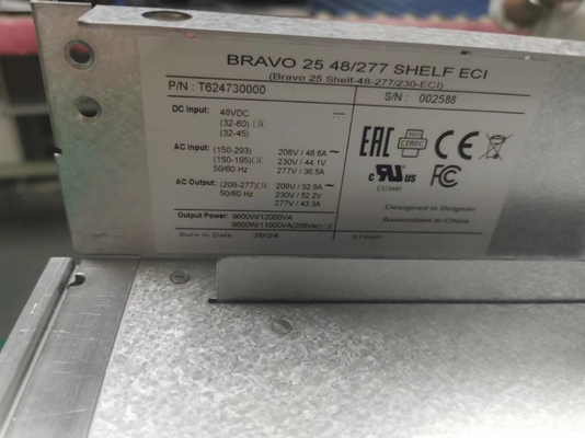 CE+T Power Shelf ECI Bravo 25 رف 48-277/230 -ECI P/N: T624730000
