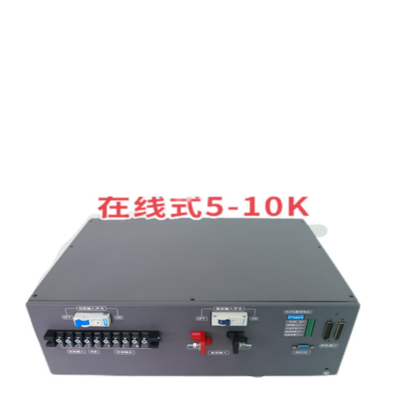 منبع برق اینورتر آنلاین 5KVA تبدیل دوگانه آنلاین 48vdc ماژول اینورتر 230vac