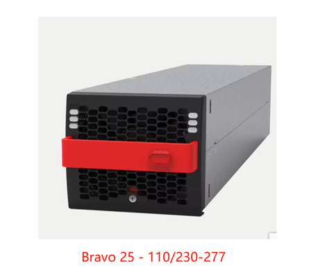 اینورتر CE+T اینورتر ماژولار Bravo 25 - 110/230-277 110Vdc 3KVA 2.5KW T621D50201 / T624D50010 / T624D50000