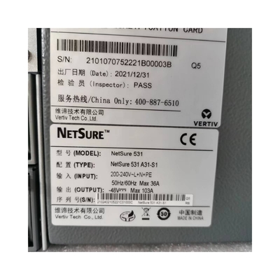 Vertiv 19 اینچ سیستم برق جاسازی شده Netsure 521A31 سوئیچ منبع برق 150A سیستم DC