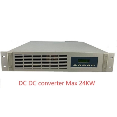 19 اینچ DC DC کنورتر 24Vdc 48vDC 110vDC 220Vdc 2200W10A ماژول قدرت مستقل با کنترل کننده مانیتور LCD