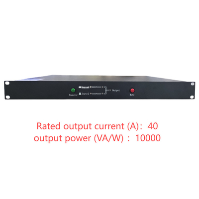 220 ولت دو سوئیچینگ STS یک فاز رله انتقال استاتیک سوئیچ با محدوده جریان STS40S STS40D 40A برای دو کانال AC قدرت