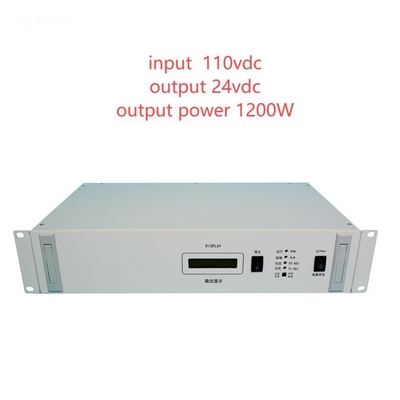 19 اینچ ریک ماونت سری RCT2000D کنورترهای DC DC جدا شده ورودی 110vdc خروجی 24vdc 1200W D50-10-14