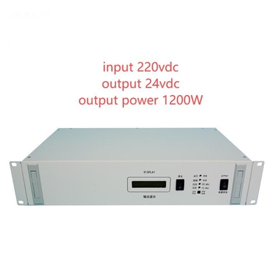 سری RCT2000D کنورترهای DC DC جدا شده 19" Rackmount Input 220vdc Output 24vdc 1200W D50-11-14
