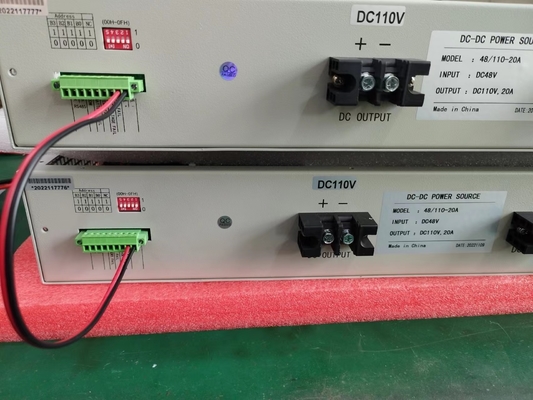 OEM سفارشی سازی 19 اینچ DC DC کنورترهای RCT2000D سری ورودی 110vdc خروجی 110vdc 2200W D20-10-10