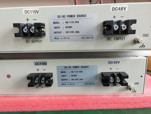 OEM سفارشی سازی 19 اینچ DC DC کنورترهای RCT2000D سری ورودی 110vdc خروجی 110vdc 2200W D20-10-10