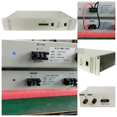 OEM ODM DC DC کنورترهای 19 اینچ Rackmount سری RCT2000D ورودی 24vdc خروجی 24vdc 1200W D50-14-14
