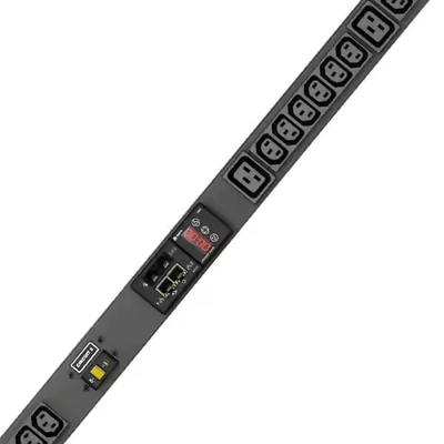 توزیع برق هوشمند Vertiv Geist GU1 Series PDU با قابلیت مانیتورینگ، 16 آمپر/32 آمپر، یونیورسال، رک‌مونت، با پورت‌های C13/C19 برای مراکز داده