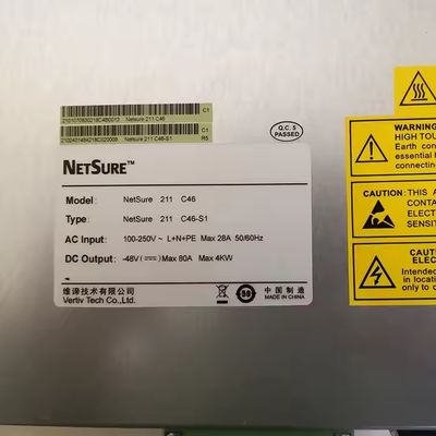 سیستم منبع تغذیه تعبیه شده Vertiv 48V 80A NetSure 211 C46-S1
