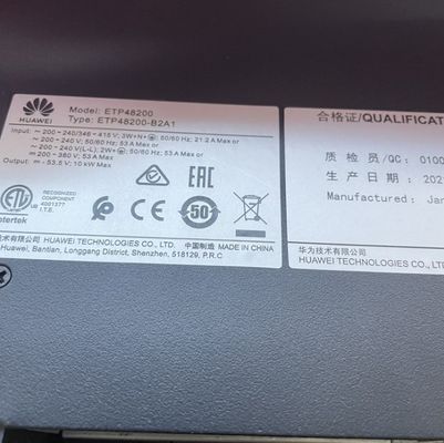 سیستم برق داخلی 19 اینچی با راندمان بالا AC ETP48200-B2A1 ماژول یکسو کننده R4815 R4830G1