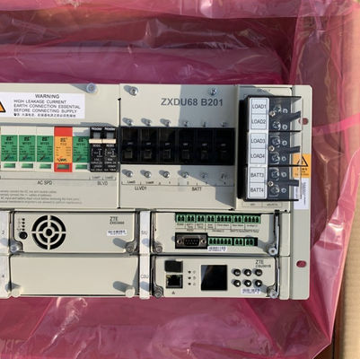 بهره وری بالا Zte -48v 200a سیستم برق مخابراتی Zxdu68 B201 جاسازی شده