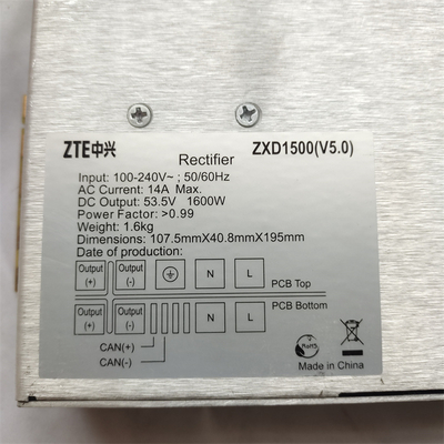 ZTE 48V 48/1500w ZXD1500v4.0 48v 3000w 48v 220v Ac تا 48v Dc ماژول اصلاح کننده