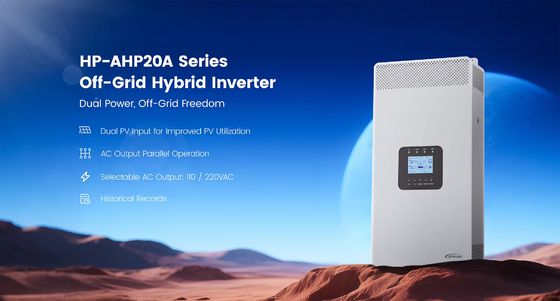 HP-AHP20A 3KW 3.5KW خانه خارج از شبکه اینورتر خورشیدی 3500W فرکانس بالا خالص موج سینوس اینورتر خورشیدی با WIFi Optiona