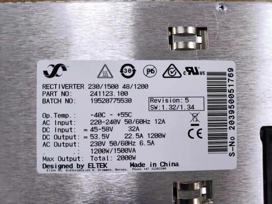 ماژول اینورتر رکتی‌ورتر Eltek DC AC با راندمان بالا 115V/750VA 48V/600W تبدیل توان