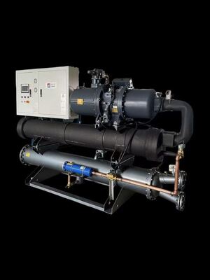 دو کمپرسور خنک کننده پیچ آب خنک کننده MK-410WD 815.8KW - R22 خنک کننده