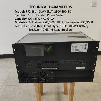 سیستم برق التیک ریکتیور 12KW DC 6KVA AC Smartpack2 کنترل لمسی