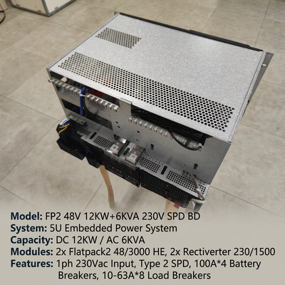 سیستم برق التیک ریکتیور 12KW DC 6KVA AC Smartpack2 کنترل لمسی