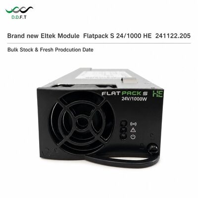Eltek Flatpack S 24/1000HE Rectifier Module 24V 1000W High Efficiency Power Supply Module P/N 241122.205 کاملا جدید