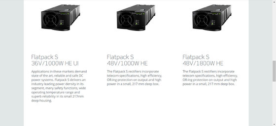 تجهیزات OLT 48V 5.4kw Eltek Flatpack S 1U 241122.125 CTOS0301.1319 Telecom