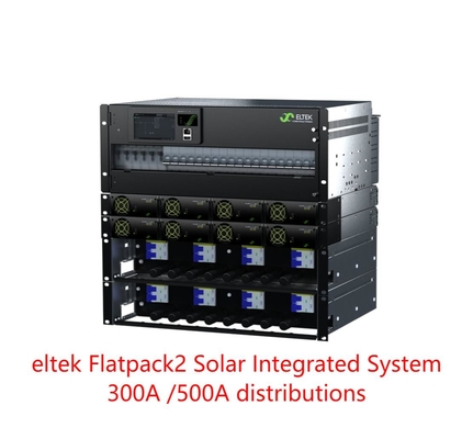 Pure Solar System 300A/500A Eltek Flatpack2 هسته برق خودمختار خورشیدی برای ارتباطات