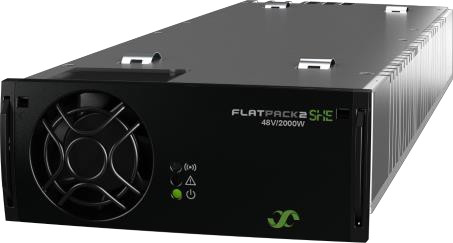 Eltek Flatpack2 24V 48KW سیستم برق DC با Smartpack2 Flatpack2 24/1800HE