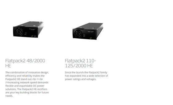 Eltek Flatpack2 Wall Box Flatpack Power System 24VDC 30VDC 48VDC