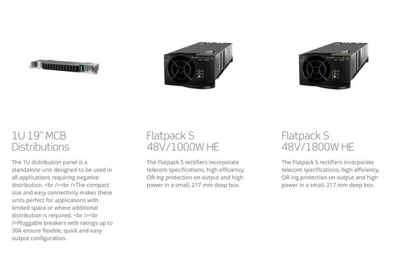سیستم برق Eltek 9KW Flatpack S Flatpack S 2U 48/1800HE ماژول Flatpack S 48/1000HE 150A CTOS0502.Nnnn