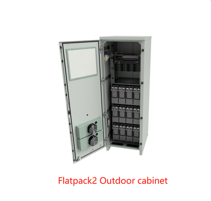 IP65 Eltek 36KW Street Outdoor Telecom Cabinets 48Vdc 700A