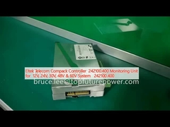 Eltek Telecom Compack Controller 242100.400 واحد نظارت برای 12 ولت، 24 ولت، 30 ولت، 48 ولت و 60 ولت سیستم 242100.400